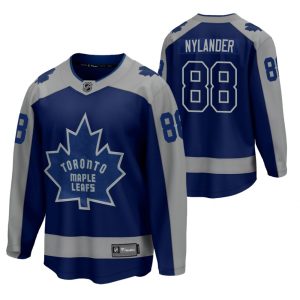 Herren Toronto Maple Leafs Eishockey Trikot William Nylander #88 2021 Special Edition Blau